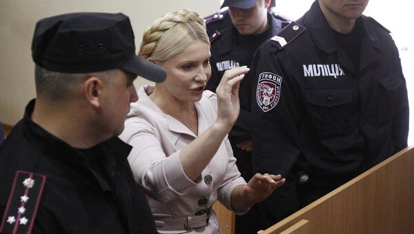 Судебное заседание по газовому делу против экс-премьера Украины Юлии Тимошенко в Печерском суде Киева