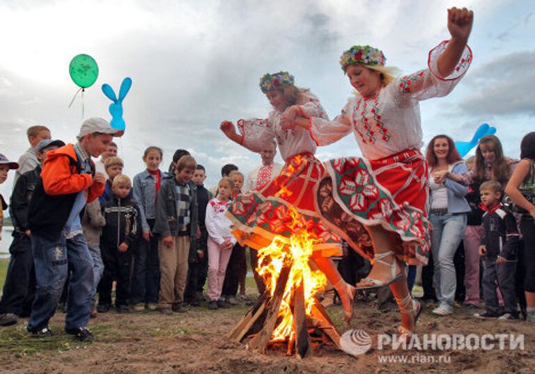 Празднование дня Ивана Купалы в Белоруссии