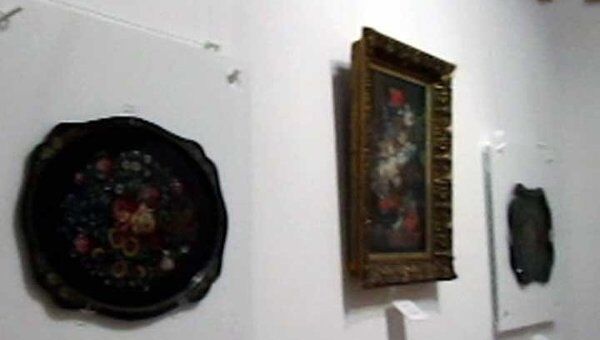 Жостовские подносы и расписные самовары на выставке в музее Царицыно