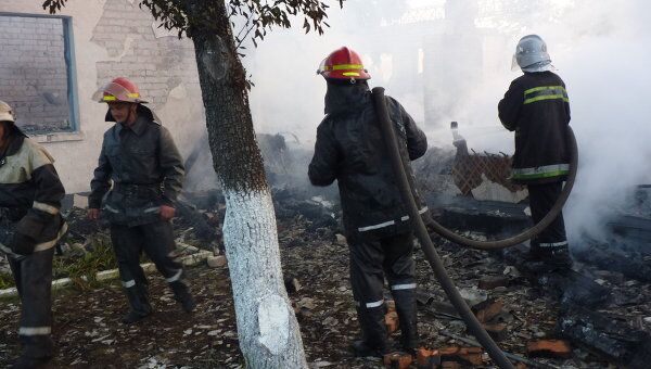 Шестнадцать человек погибли при пожаре в доме престарелых на Украине