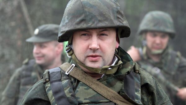 Командующий Объединенной группировкой войск (сил) в районе проведения СВО генерал армии Сергей Суровикин