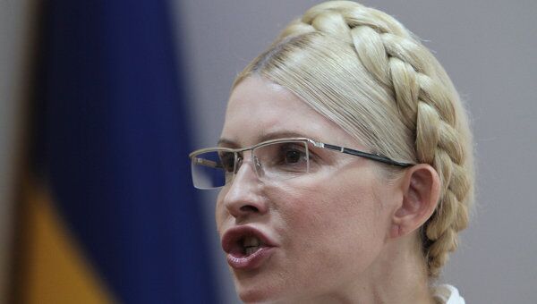 Экс-премьер Украины и лидер партии БЮТ-Батькивщина Юлия Тимошенко. Архив