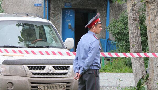 Взрыв в подъезде жилого дома в городе Ачинске в Красноярском крае