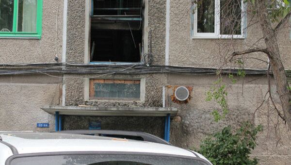 Взрыв в подъезде жилого дома в городе Ачинске в Красноярском крае
