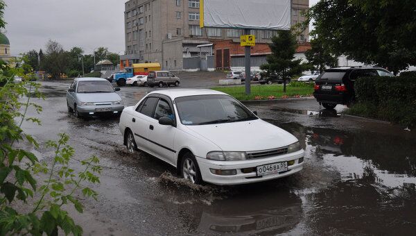 Дождь в Омске