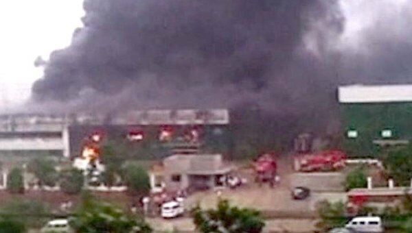 Крупный пожар на складе в Китае унес жизни 14 человек