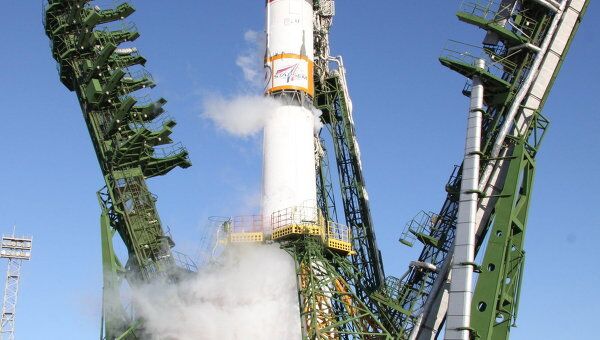 Пуск ракеты Союз-2.1а, архивное фото