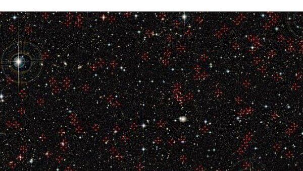 Активные ядра галактик в созвездии Секстана
