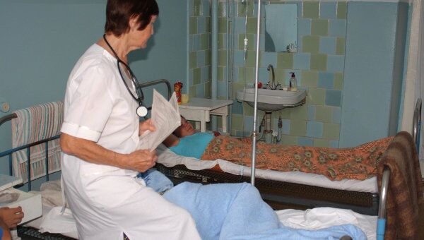Российские дети, отравившиеся в Крыму, в больнице Севастополя