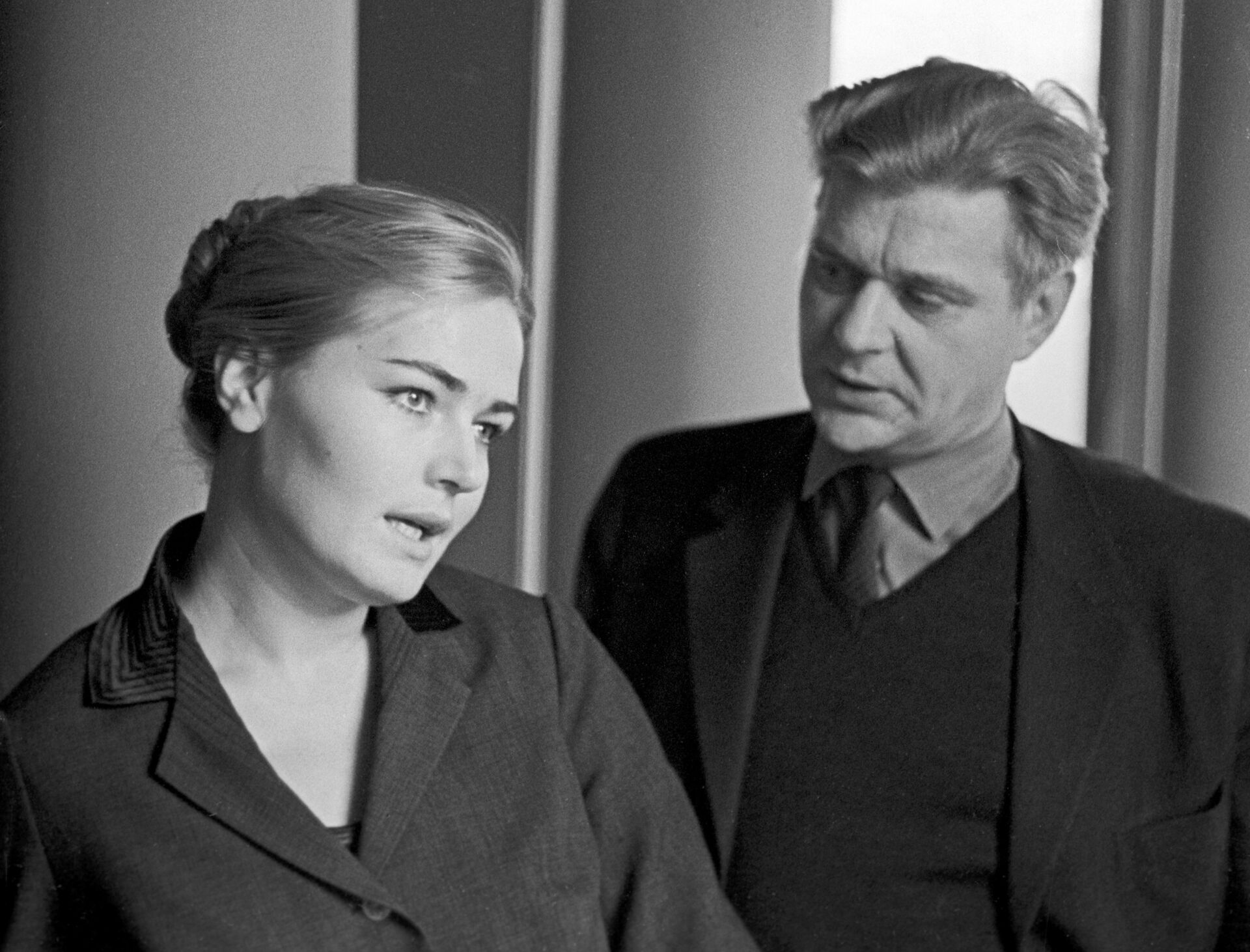 Кинорежиссер В.Фетин и актриса Л.Чурсина - РИА Новости, 1920, 22.07.2025