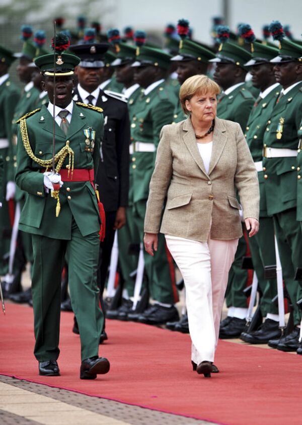 Визит Ангелы Меркель в Нигерию