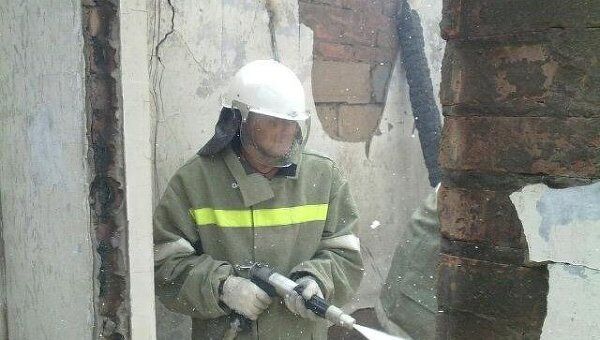 Пожар на газонаполнительной станции в Ростовской области