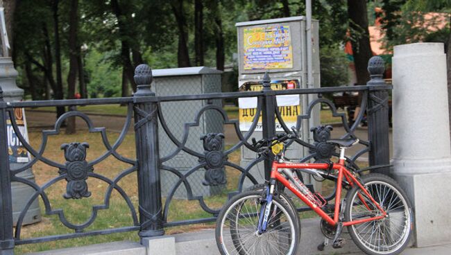 Велопарковки в Москве. Архив