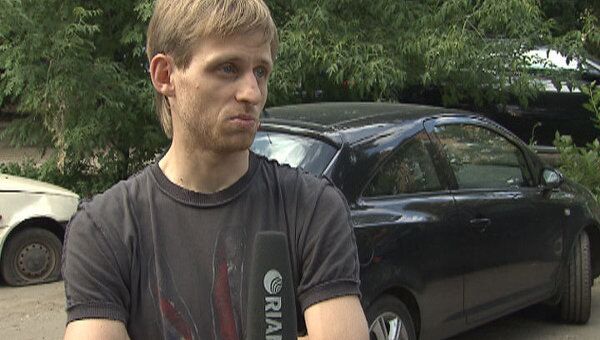Блогер Терновский показал видео обстрела его автомобиля