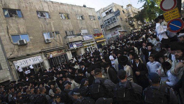 Ультраортодоксальные евреи устроили беспорядки в Иерусалиме из-за работающих по субботам парковок