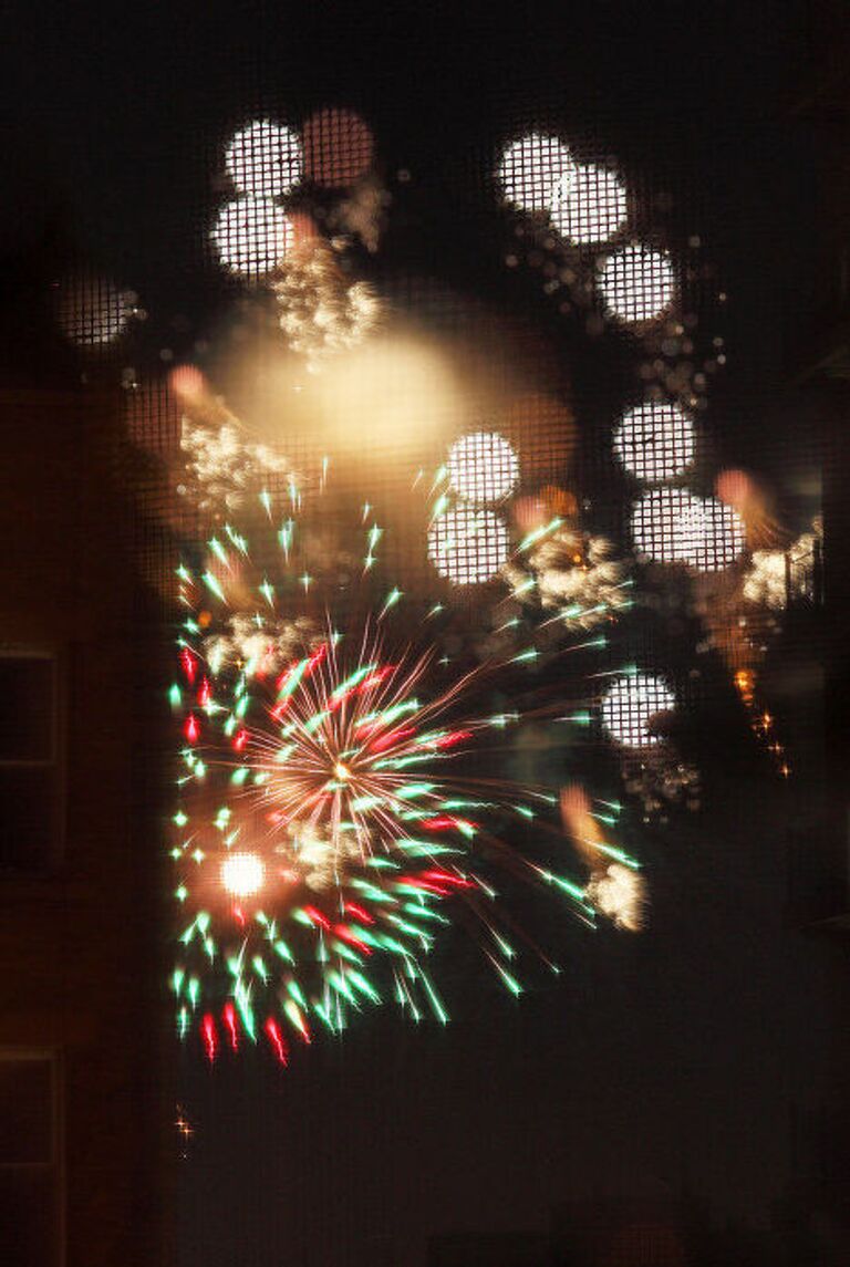 Bastille Day Fireworks in Manhattan