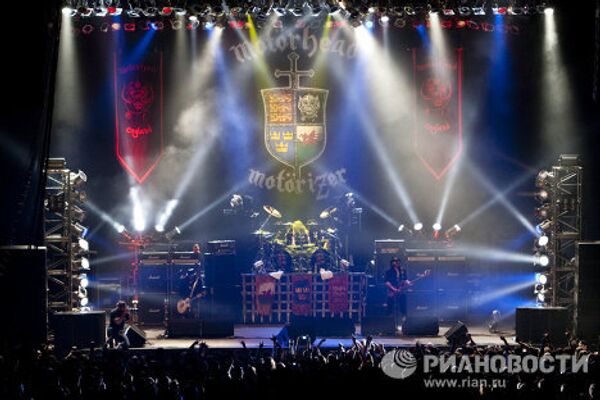 Концерт группы Motorhead в Москве