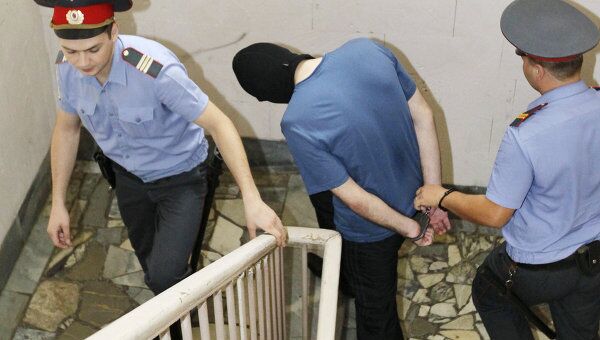 Рассмотрение ходатайства о продлении срока содержания под стражей фигурантов дела о взрыве в Домодедово