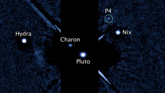 Хаббл открыл новый спутник Плутона