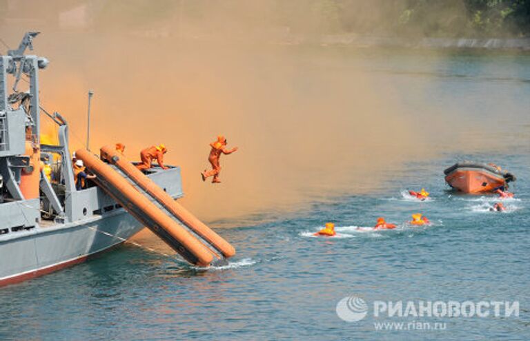 Учения Черноморского флота РФ в Севастополе