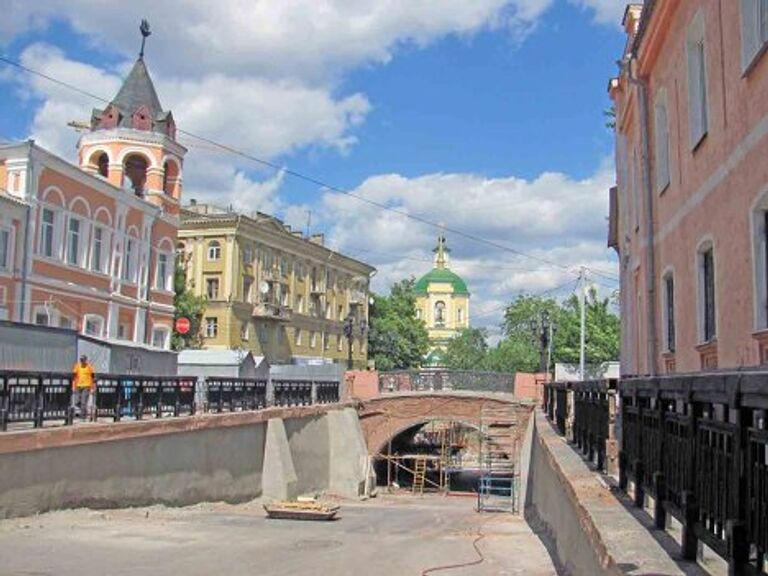 Реконструкция Каменного моста в Воронеже