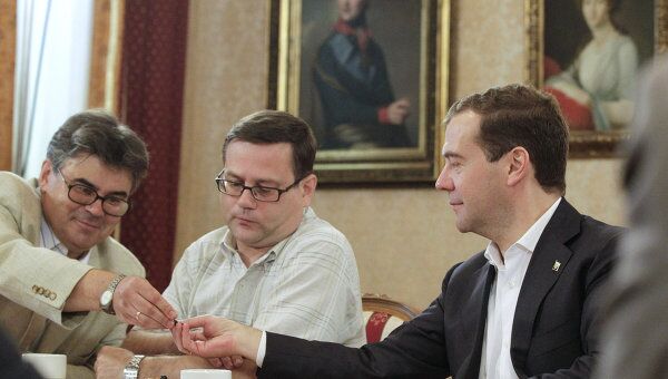 Рабочая поездка президента РФ Дмитрия Медведева во Владимир.