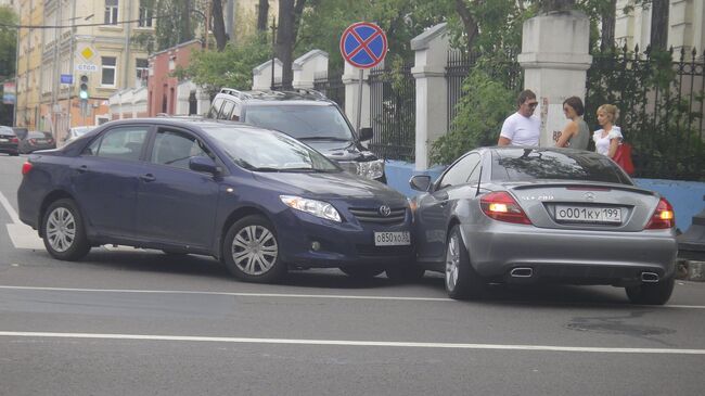 ДТП в центре Москвы