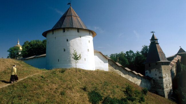 Псково-Печёрский мужской монастырь. Архивное фото