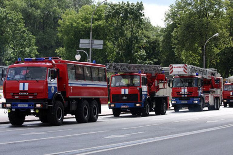 День пожарных в Белоруссии