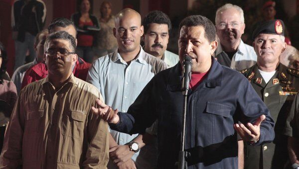 Президент Венесуэлы Уго Чавес дал интервью после возвращения с Кубы
