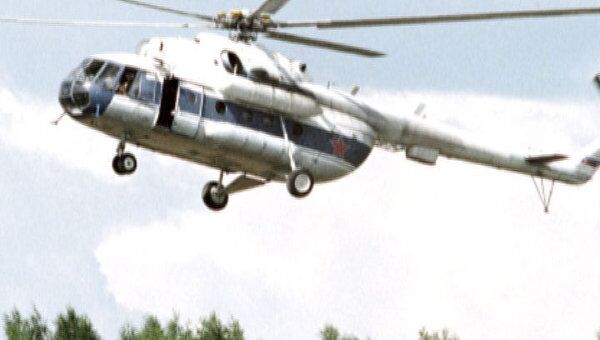 Три человека погибли при падении вертолета Ми-8 на Чукотке    