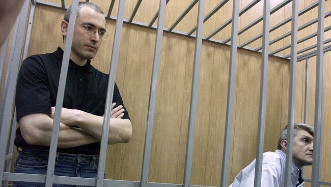 Судебные слушания по делу Ходорковского и Лебедева. Архив