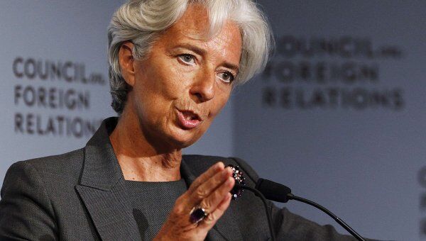 Глава Международного валютного фонда (МВФ) Кристин Лагард. Архив