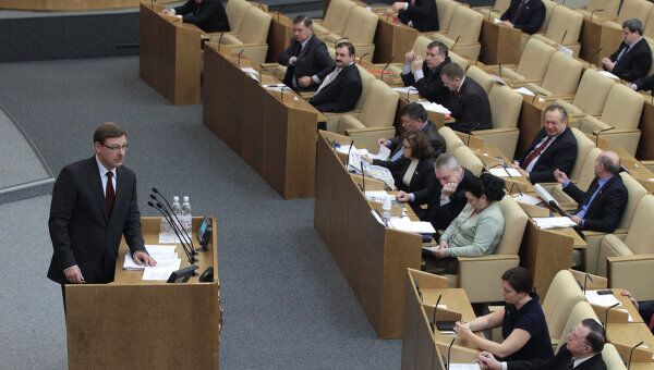 Пленарное заседание Государственной Думы РФ. 25 января 2011 года