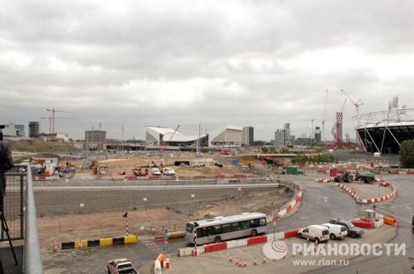 Строительство Олимпийского парка в Лондоне