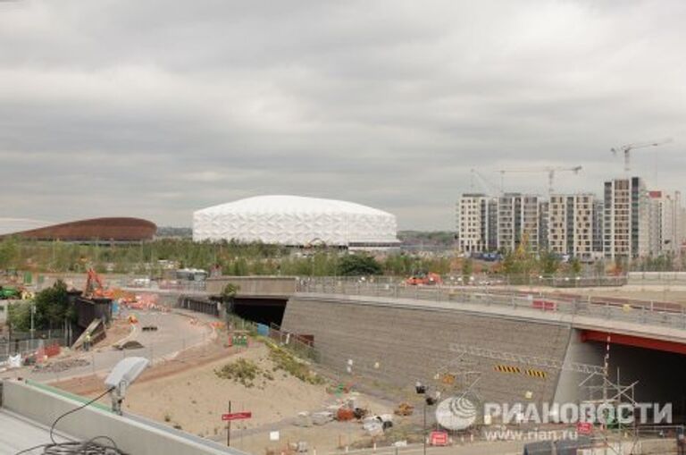 Строительство Олимпийского парка в Лондоне