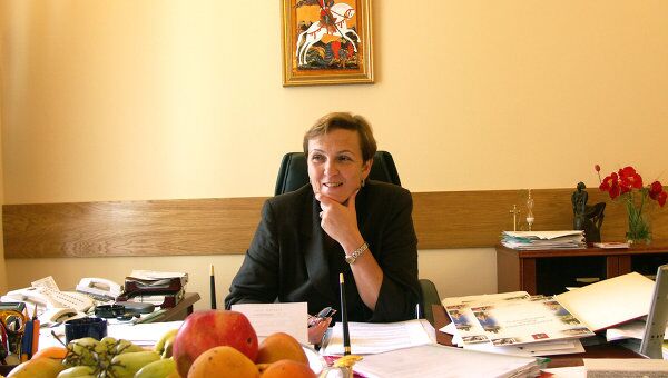 Руководитель Департамента экономической политики и развития Москвы Марина Оглоблина. Архив