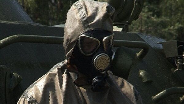 Роботы войск химзащиты обезвредили источники радиации в Подмосковье