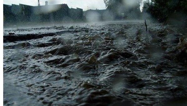 Ураган затопил Ленинградскую область