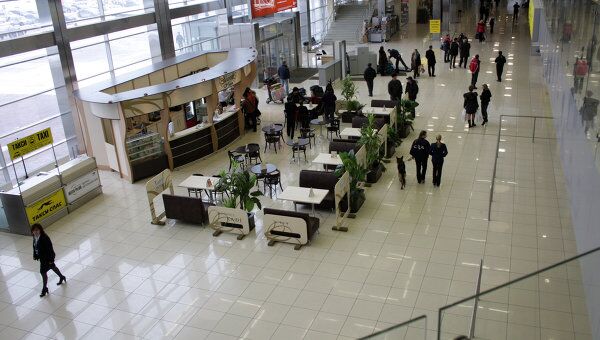 Аэропорт Кольцово в Екатеринбурге. Архив