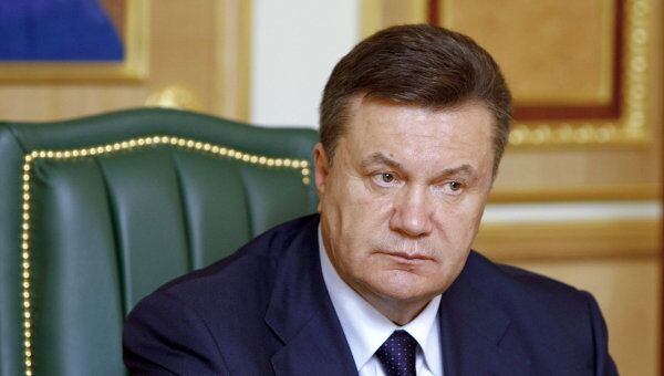 Президент Украины Виктор Янукович. Архив