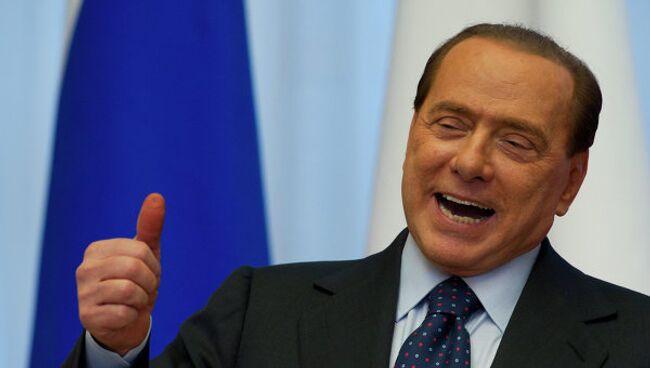 Премьер-министр Италии С.Берлускони. Архив