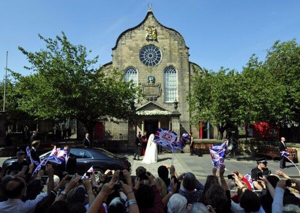 Церковь в Эдинбурге, где проходит церемония бракосочетания Зары Филлипс