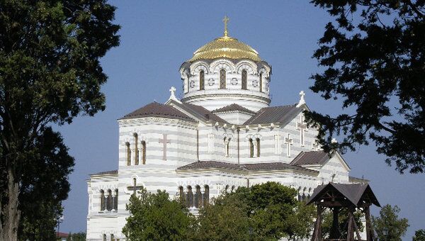 Владимирский собор в Херсонесе (Севастополь), архивное фото