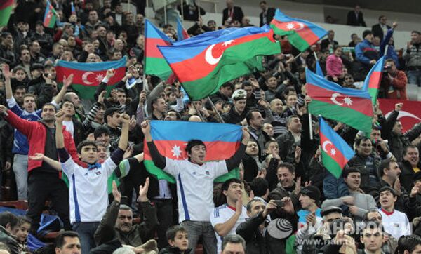 Болельщики сборной Азербайджана