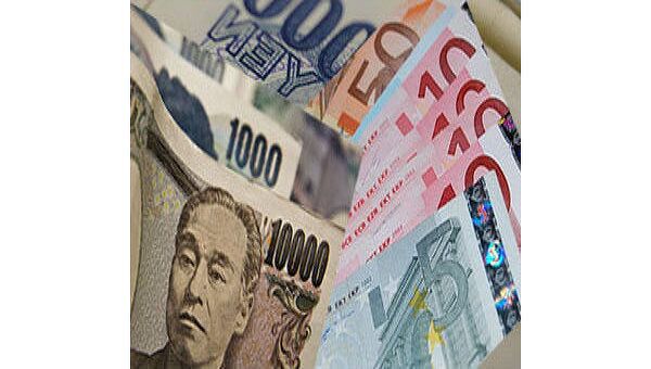 Японская иена дешевеет к евро на фоне статданных из США