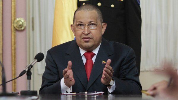 Президент Венесуэлы Уго Чавес. Архив