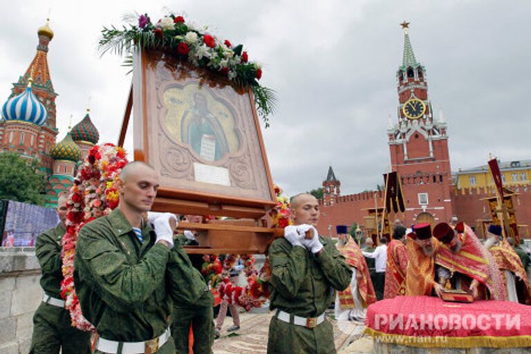 Праздник Ильин день на улице Ильинке