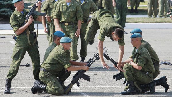 Празднование Дня Воздушно-десантных войск в Ставрополе