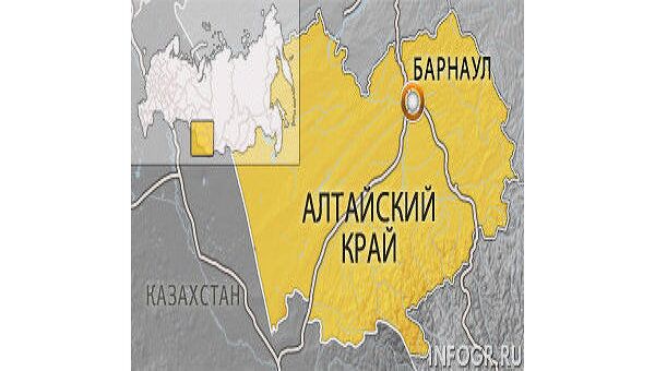 Карта Алтайского края